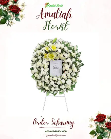 Krans Bunga Duka Segodobancang