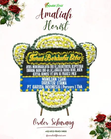 Papan Bunga Duka Segodobancang